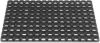 Hamat Rubbermat Ring Domino Zwart Deurmat 40x60 cm online kopen