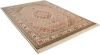 THEKO Oosters tapijt Mahi Tabriz Pool van 30% zijde, met de hand geknoopt, met franje, woonkamer online kopen