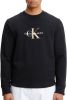 Calvin Klein Archival Monologo Waffle LS Shirt Heren online kopen