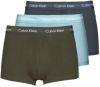 Calvin Klein Boxershorts low rise trunk grey/tourmaline/olive(0000u2664g 6ex ) online kopen