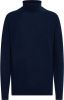 Calvin Klein Donkerblauwe Coltrui Superior Wool Turtle Neck online kopen