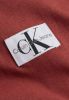 Calvin Klein Roest T shirt Badge Seaming Tee online kopen