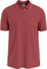 Calvin Klein Slanke polo , Rood, Heren online kopen