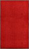 VidaXL Deurmat wasbaar 90x150 cm rood online kopen