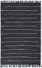 VidaXL Vloerkleed chindi handgeweven 120x170 cm katoen antraciet online kopen