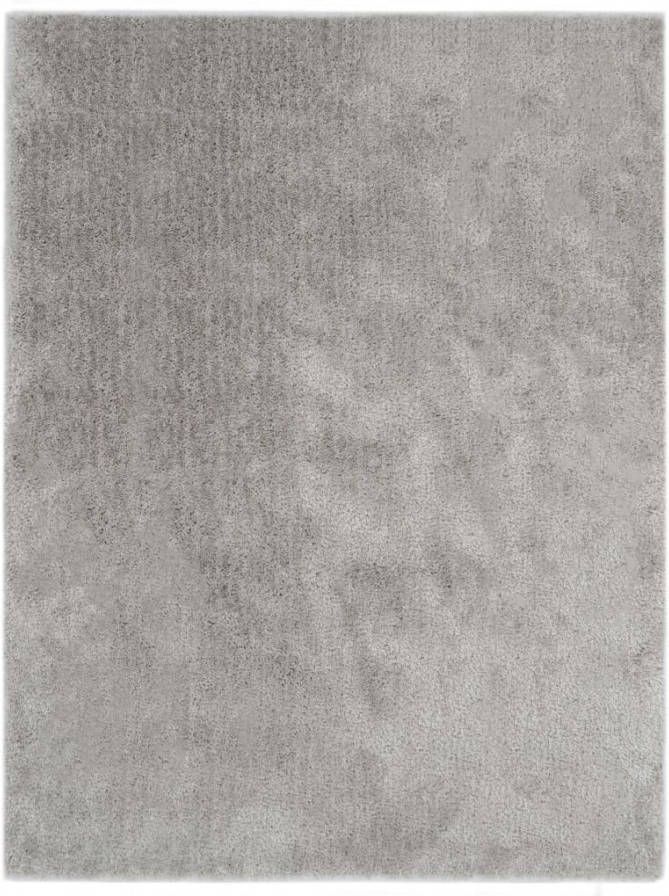 VidaXL Vloerkleed shaggy hoogpolig 80x150 cm grijs online kopen