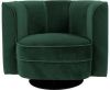 Dutchbone Flower Loungestoel Polyester 86 x 76 cm Groen online kopen