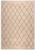 Dutchbone Jafar Vloerkleed Polyester/Jute Bruin 160 x 230 cm online kopen