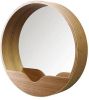 Zuiver round wall spiegel hout small online kopen
