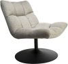 Dutchbone Bar Loungestoel Velvet 81 x 78 cm Goudbruin online kopen