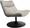 Dutchbone Bar Loungestoel Velvet 81 x 78 cm Goudbruin online kopen