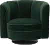 Dutchbone Flower Loungestoel Polyester 86 x 76 cm Groen online kopen