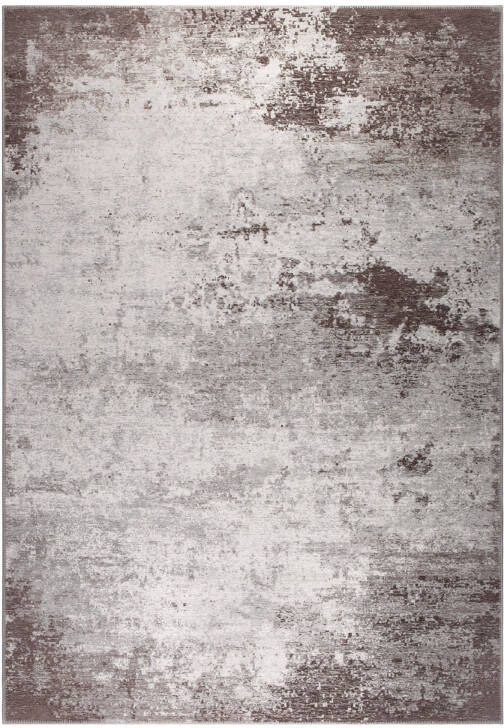 Dutchbone Caruso Vloerkleed Katoen Distressed Bruin 170 x 240 cm online kopen