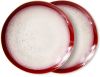 HKliving Dinerbord Mineral 70's keramiek set van 2 online kopen