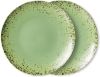 HKliving Dinerbord Mineral 70's keramiek set van 2 online kopen