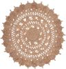 Kidsdepot Pixie Vloerkleed Jute Ø120cm Naturel online kopen