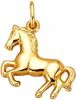 KLiNGEL Hanger Paard, van 14 kt. goud Goudkleur online kopen