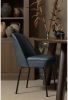 BePureHome Eetkamerstoel 'Vogue' Velvet, kleur Teal online kopen