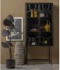 BePureHome Vitrinekast 'Gracious' 180 x 80cm, kleur Zwart online kopen