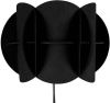 Dutchbone Corridor Wandlamp Ijzer 27 x 19 cm Zwart online kopen