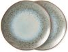 HKliving Dinerbord Mineral 70's keramiek set van 2 online kopen
