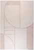 Zuiver Vloerkleed Bliss naturel/roze 300x200 cm online kopen