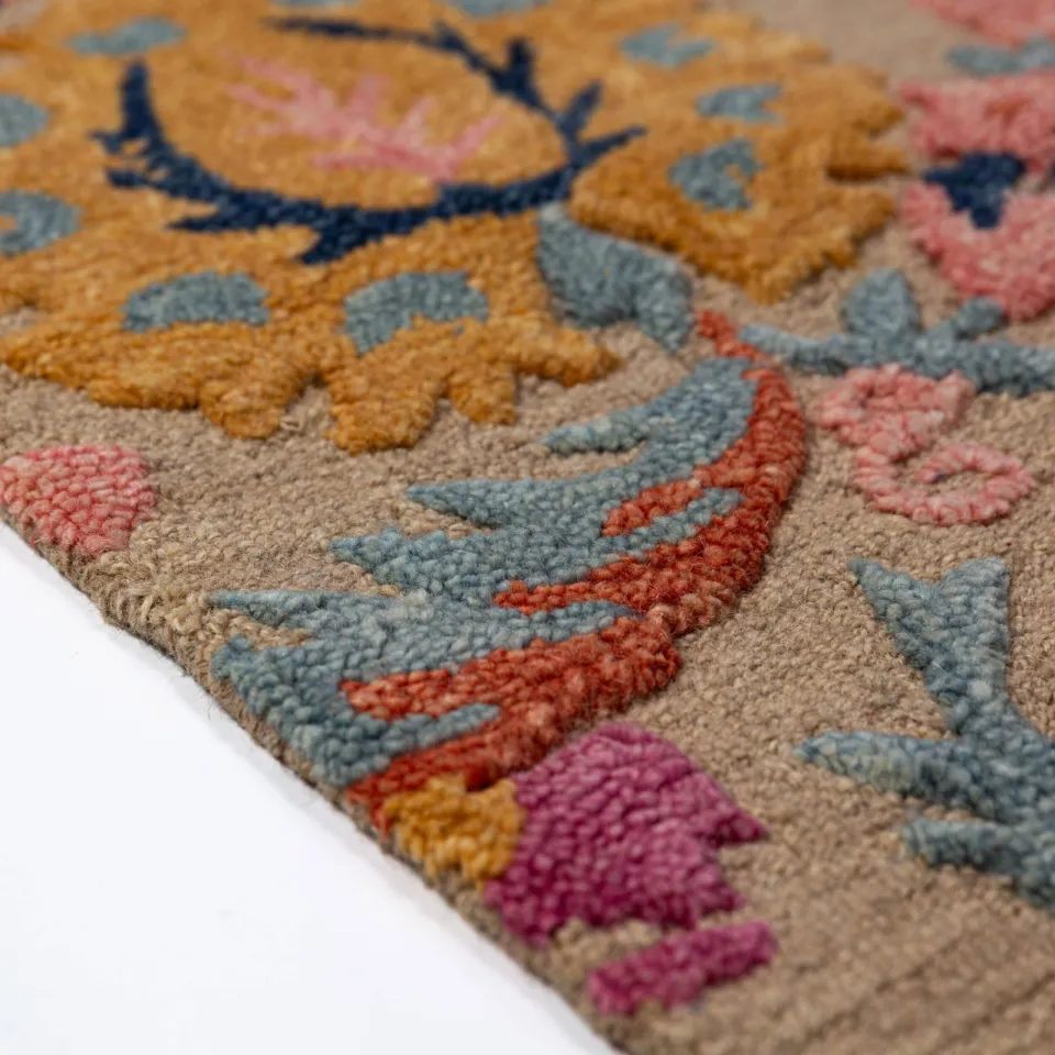 Flair Rugs Amira Floral wol vloerkleed meerkleurig multi, foto 3