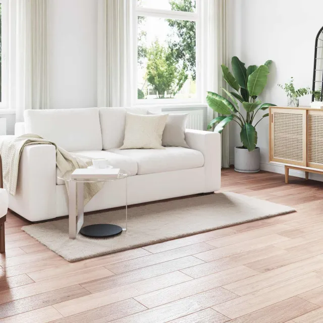 vidaXL Antislip vloerkleed van imitatie konijnenbont OLITE Beige, foto 2