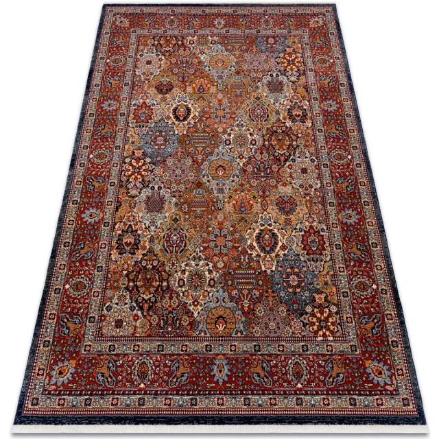 RUGSX Kleden Rugsx Wollen tapijt KESHAN Ornament, frame oosters 7576/ 160x230 cm Oranje