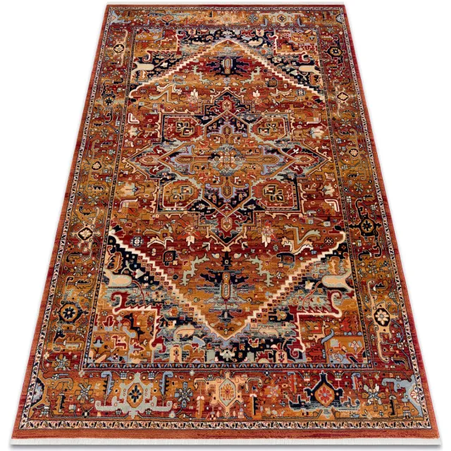 RUGSX Kleden Rugsx Wollen tapijt KESHAN Ornament oosters 2886/53588 k 200x290 cm Bordeau