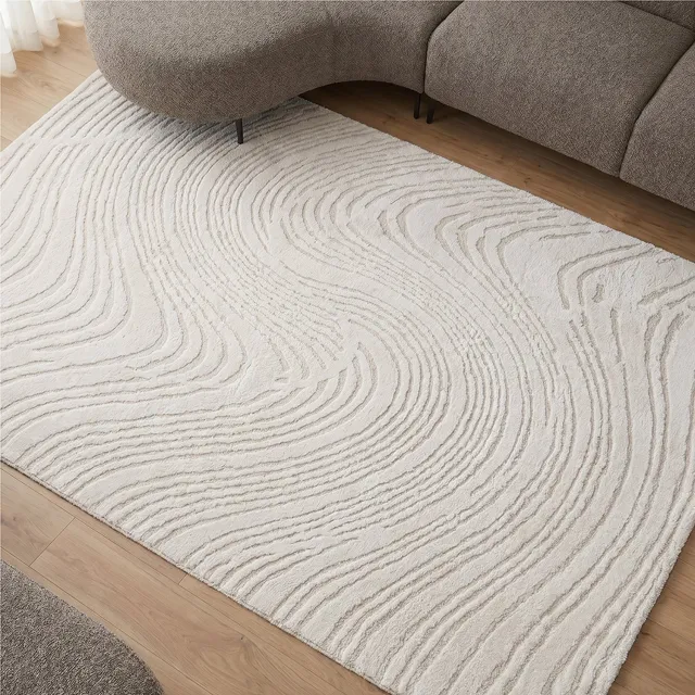 LABEL51 Nola Vloerkleden - Wit - Polyester - 200x290 cm