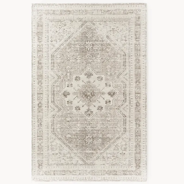 Westwing Collection Chenille vloerkleed Mahdi Beige