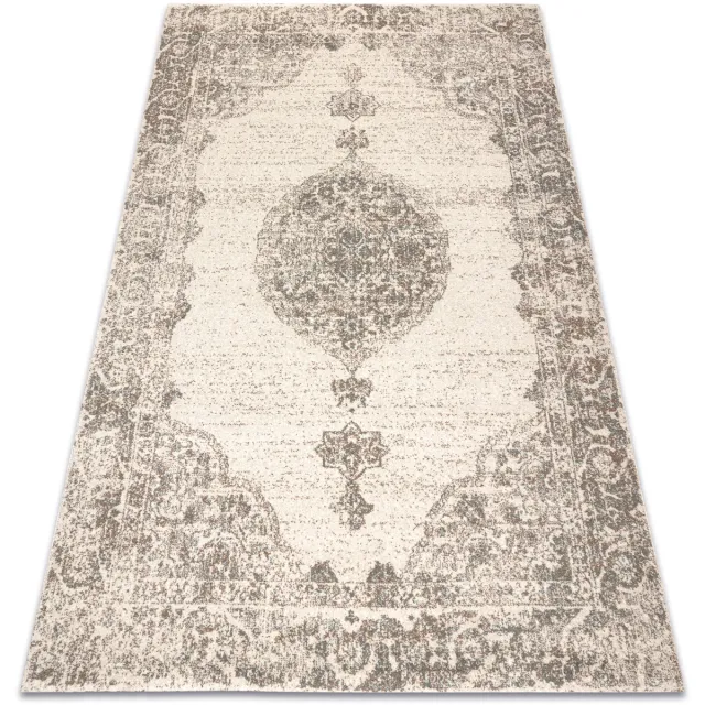 RUGSX Kleden Rugsx Wollen tapijt ABBY 486.24.LA110 OSTA Ornament, lij 200x300 cm Grijs