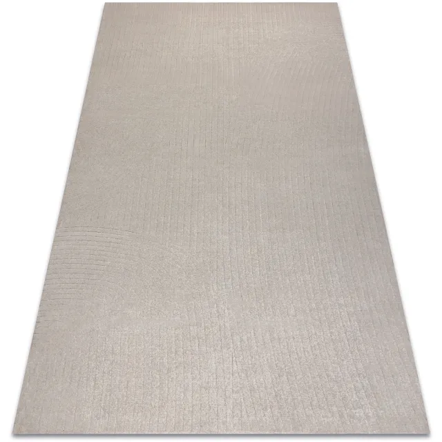 RUGSX Kleden Rugsx Wollen tapijt TEXTURA 488.16.LA110 OSTA - Lijnen, 200x300 cm Grijs