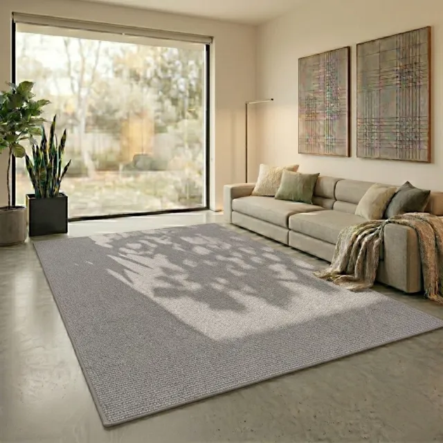 Floordirekt Tapijt op - Tapijtloper voor Woonruimtes - Grijsbeige - 66 x 300 cm - Modern, Comfortabel & Slijtvast - Verkrijgbaar in Veel Verschillende Afmetingen & Kleuren Grijs-Beige