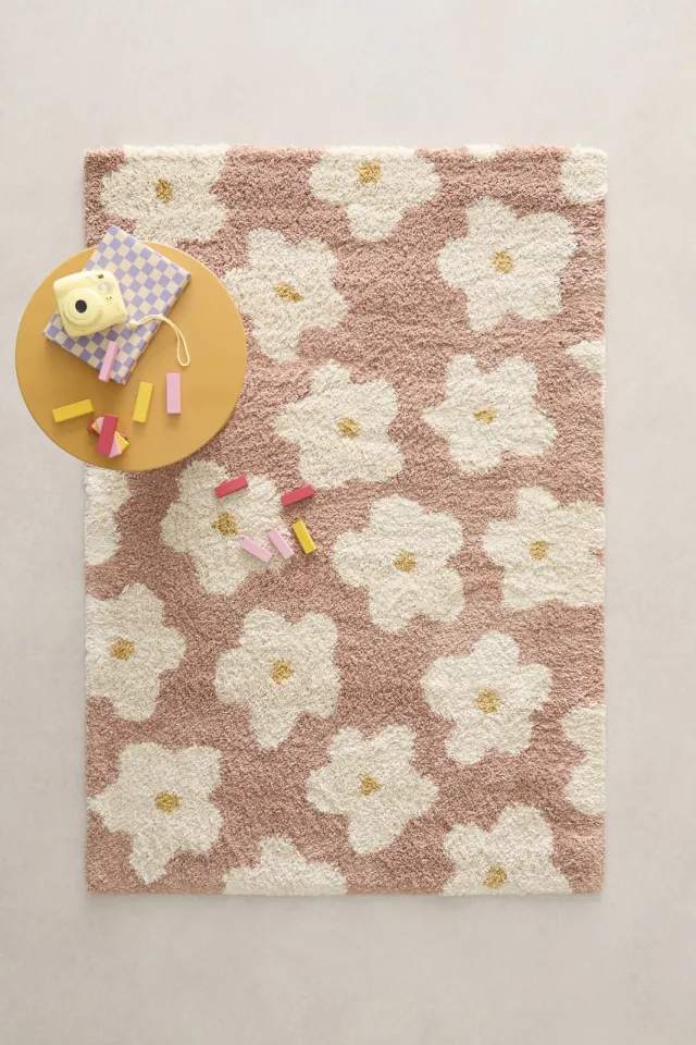 NOUS Kids Tess kindervloerkleed roze, foto 2