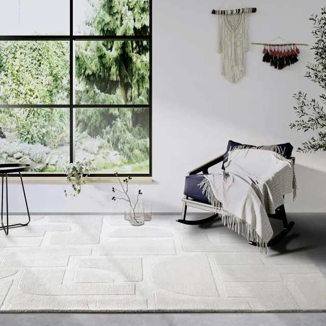 Villeroy & Boch 1906 wollen vloerkleed Alexis Crème - 120 x 170 cm - (S)