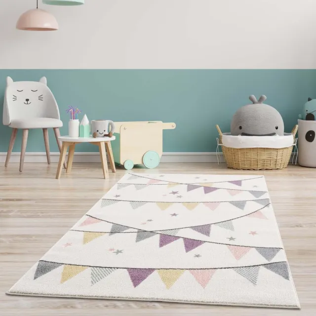 OmidCarpets.BE Crème Tapijt Laagpolig Vloerkleed Koho Beige Essence - 300x400cm- Modern - Woonkamer - Salon - Slaapkamer - Eetkamer