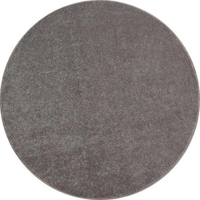 Muratap Basics Effen Rond Vloerkleed Beige Laagpolig- 160 CM Ø