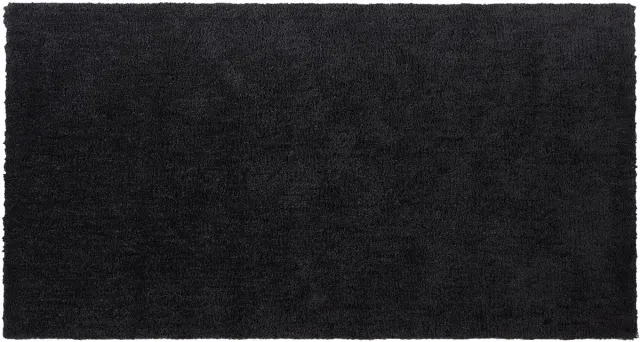 Beliani DEMRE - Shaggy vloerkleed - Zwart - Polyester