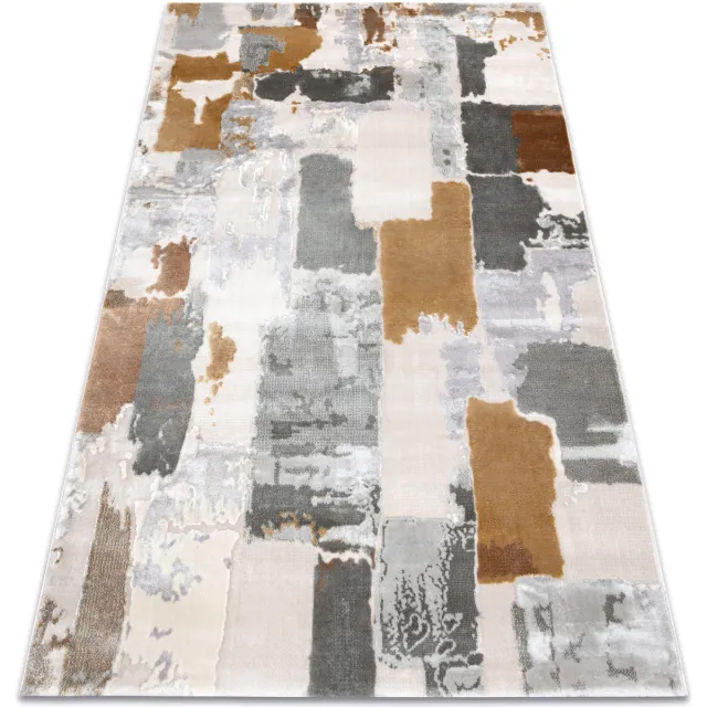 RUGSX Kleden Rugsx Tapijt ACRYL ELITRA 6215 Abstractie gewreven grijs 200x300 cm