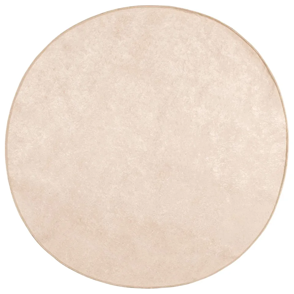 vidaXL Vloerkleedloper MARSA Crèmekleurig 120 x 120 cm