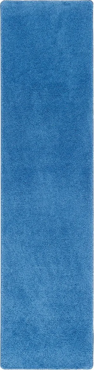 Snapstyle Hoogpolige ruige loper vloerkleed paleis Blauw