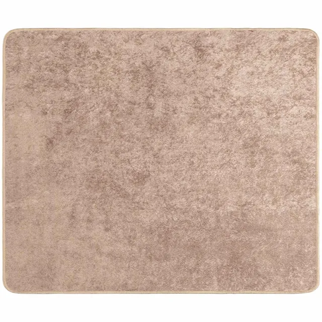 vidaXL Tapijt - Runner - MARSA - Zand - 80 - x - 100 - cm - Polyester - en - PVC