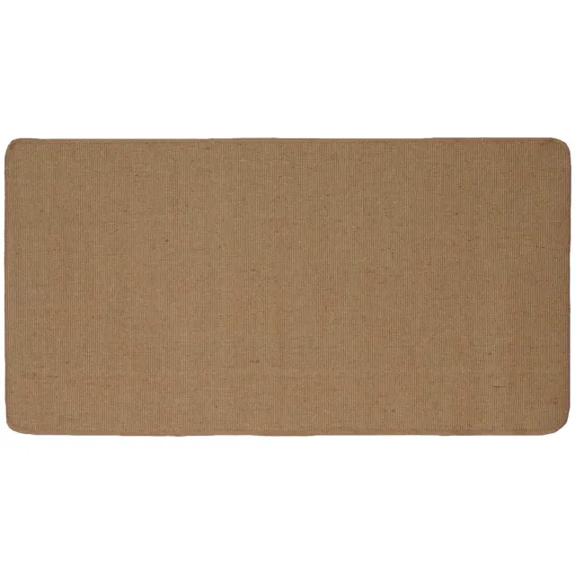 vidaXL Gebied - Tapijt - Lichtbruin - 80 - x - 150 - cm - Jute Licht bruin