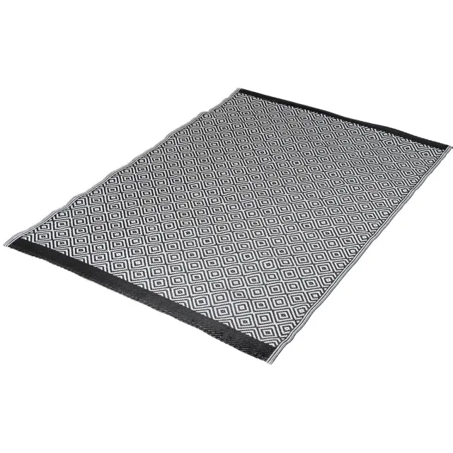 Bo-Camp Chill mat Beach (180x120 cm) (180x120 cm) Zwart