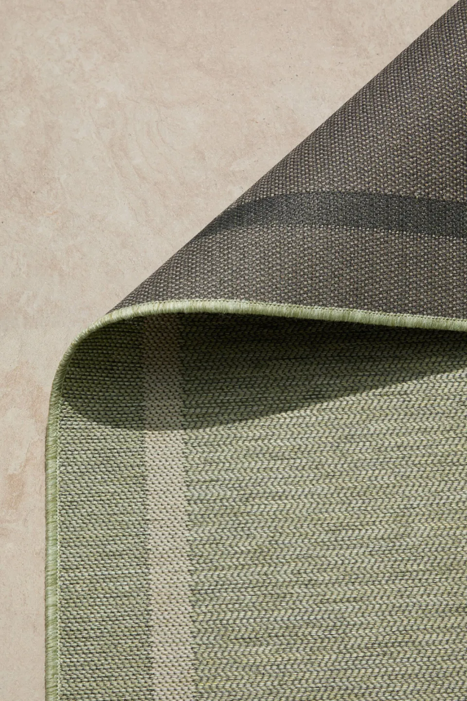 NOUS Living binnen- en buitenvloerkleed groen (230x160 cm), foto 3