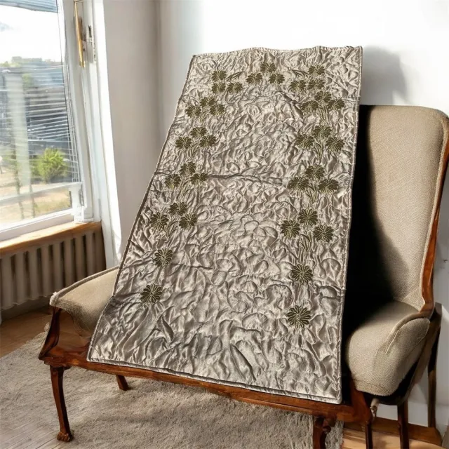 sirmaza Vloerkleed&Gebedskleed&HandGeborduurd/Goud Beige