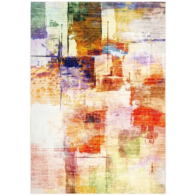 Dutch XXL Laagpolig Vloerkleed | Tapijt | Visionary | Abstract | Multikleur