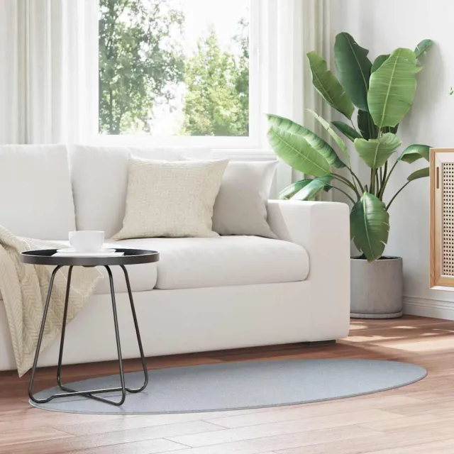 vidaXL Tapijt HUARTE Grijs 80 x 150 cm 100% Polyester